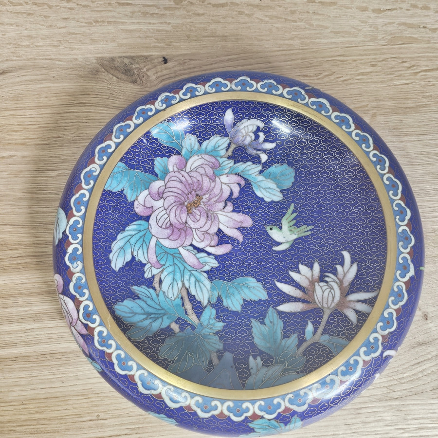 Cloisonne Schale 50er China