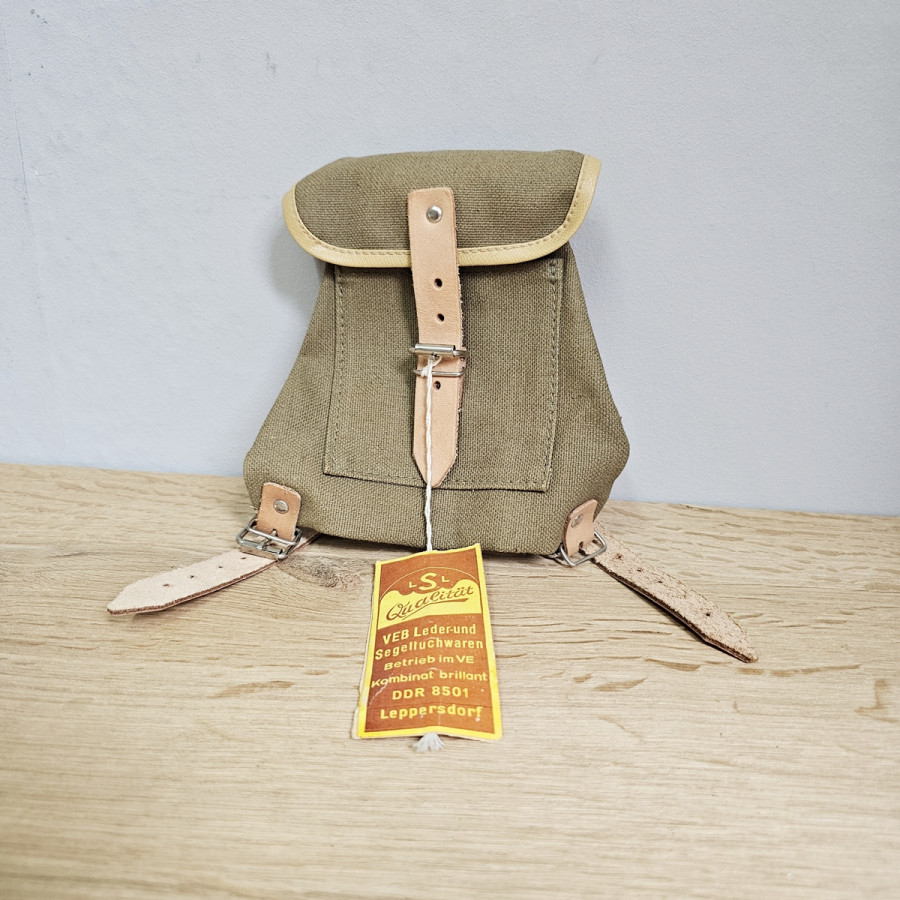 Mini-Rucksack DDR · VEB Leppersdorf