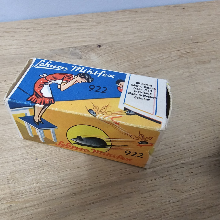 Schuco Mikifex 922 Maus mit Original-Schlüssel und Box