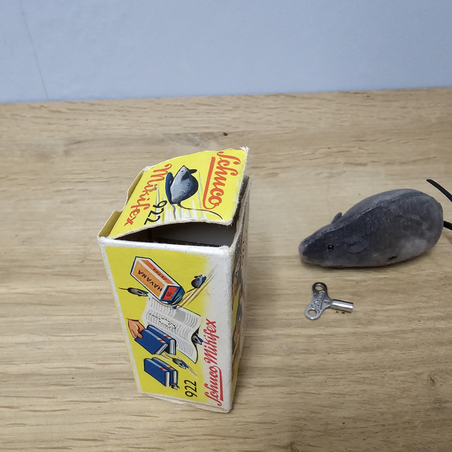 Schuco Mikifex 922 Maus mit Original-Schlüssel und Box