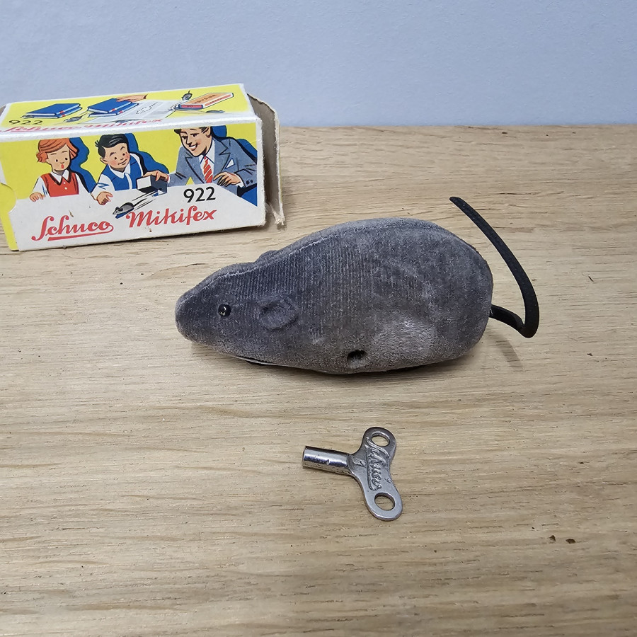 Schuco Mikifex 922 Maus mit Original-Schlüssel und Box