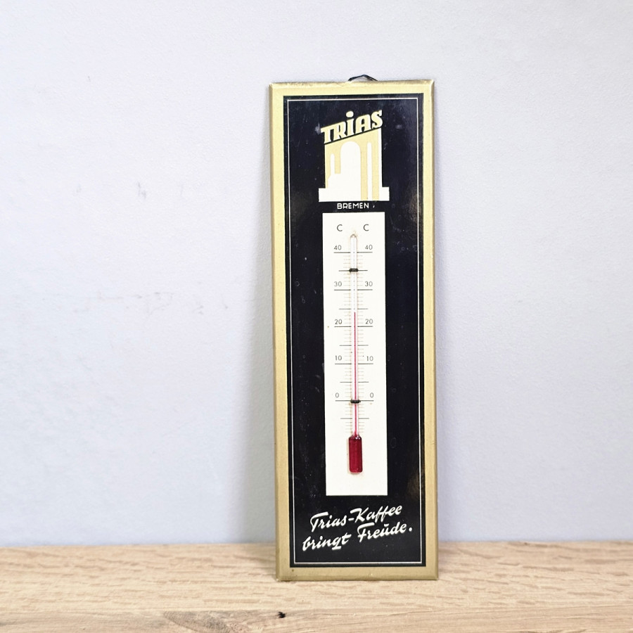 Trias Kaffee Bremen Thermometer 1950s