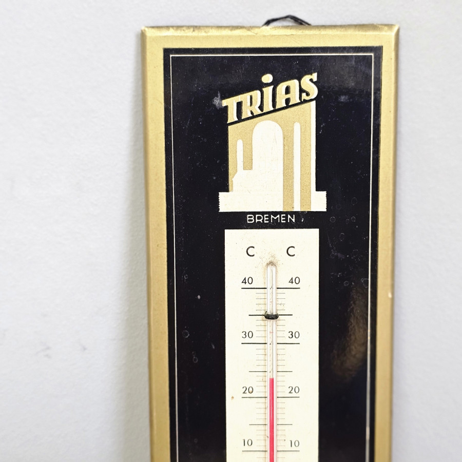 Trias Kaffee Bremen Thermometer 1950s