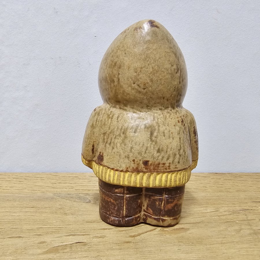 Gustavsberg Ceramic Figurine Inuit 1974 Lisa Larsson UNICEF Children of the World