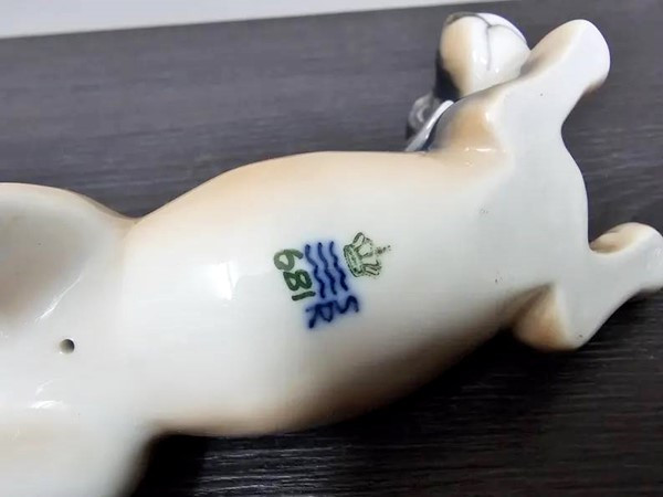Royal Copenhagen ceramic dachshund