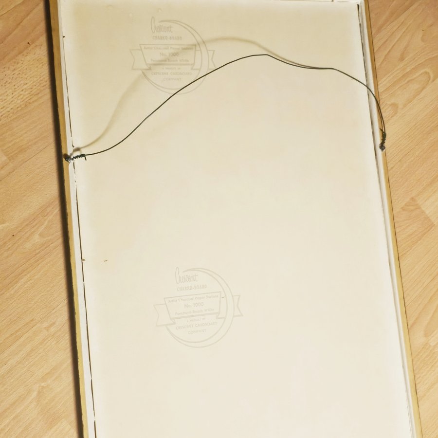 Original Denver 1976 Olympia-Poster / Plakat– Eishockey – Gene Hoffman – Offsetdruck – 90×60 cm gerahmt