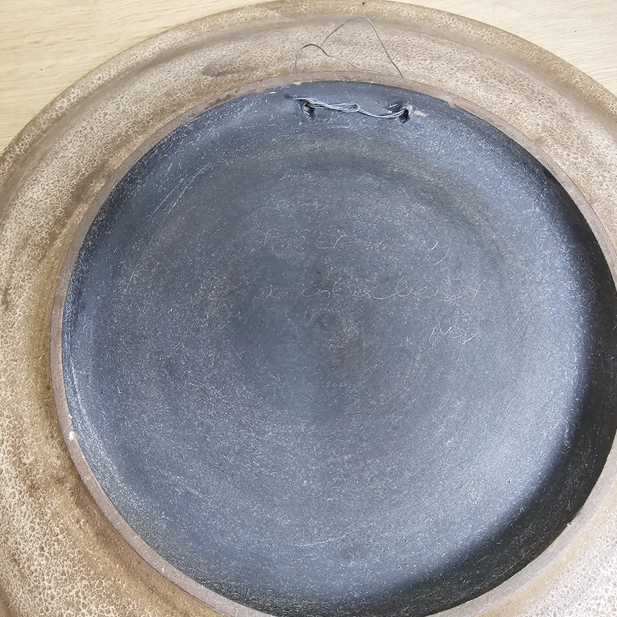 Ceramano – Wandteller „Agina“ Ø 36,5 cm (Design Hans Welling, 1960er)