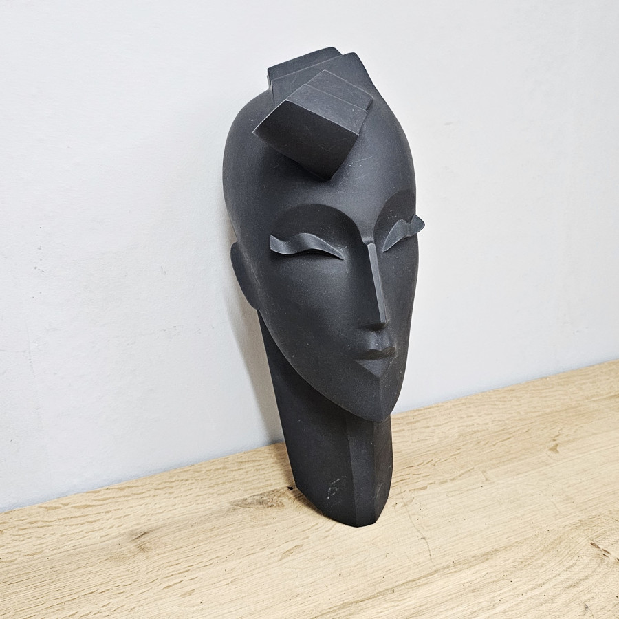 Lindsey B. Balkweill – Wandkopf „Six“ (1987) | Postmodern, Kunststoff, selten