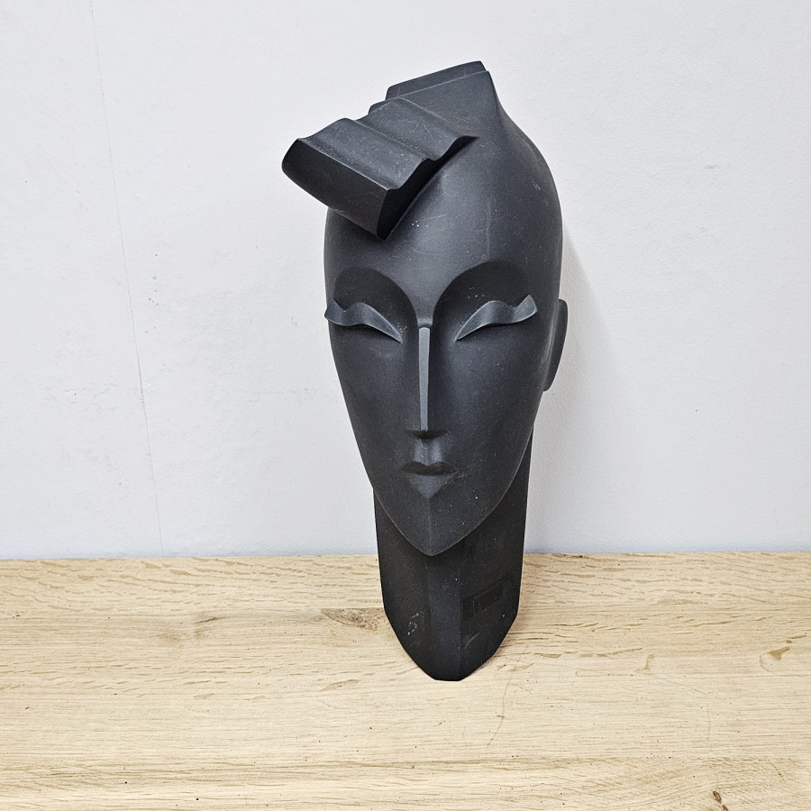 Lindsey B. Balkweill – Wandkopf „Six“ (1987) | Postmodern, Kunststoff, selten