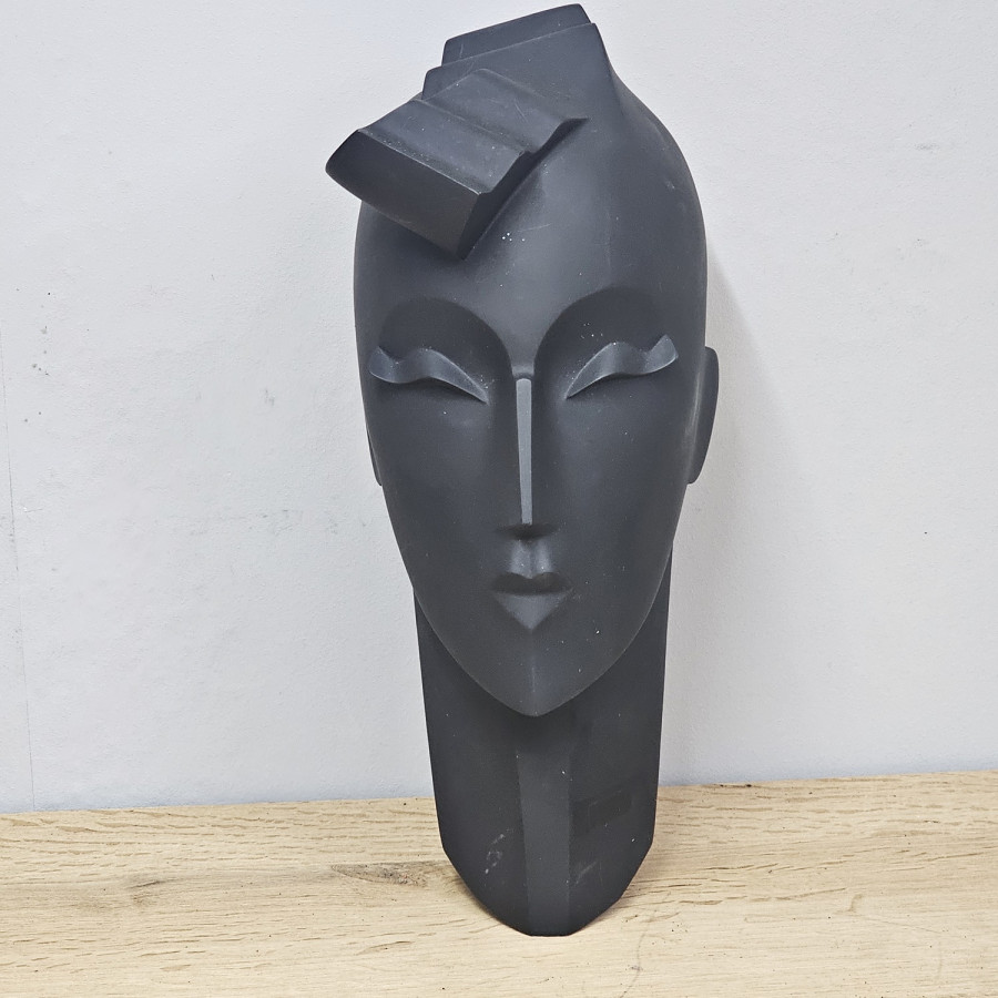 Lindsey B. Balkweill – Wandkopf „Six“ (1987) | Postmodern, Kunststoff, selten