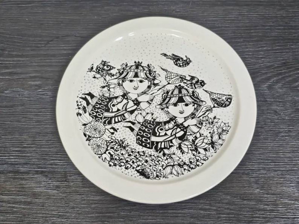 Rosenthal Studio-Line Artist Plate – Björn Wiinblad Design