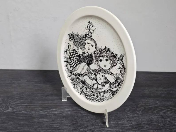 Rosenthal Studio-Line Artist Plate – Björn Wiinblad Design