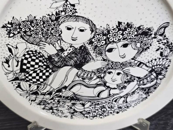 Rosenthal Studio-Line Artist Plate – Björn Wiinblad Design