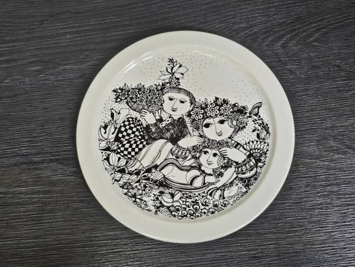 Rosenthal Studio-Line Artist Plate – Björn Wiinblad Design