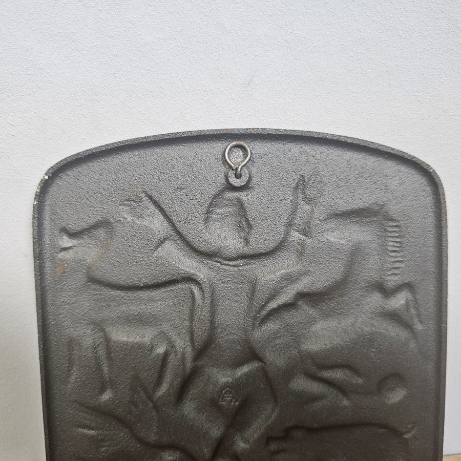 Seibel Guss Wandplatte Glück