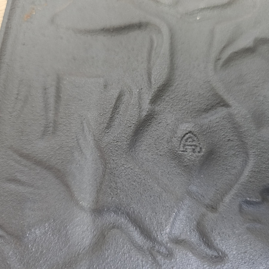 Seibel Guss Wandplatte Glück