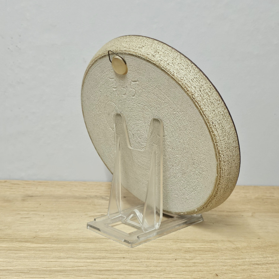 Sgrafo Wandteller „Katze“ · Ø 21 cm · Form 735 · 1970er Jahre