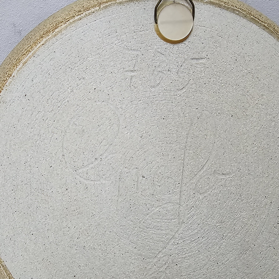 Sgrafo Wandteller „Katze“ · Ø 21 cm · Form 735 · 1970er Jahre