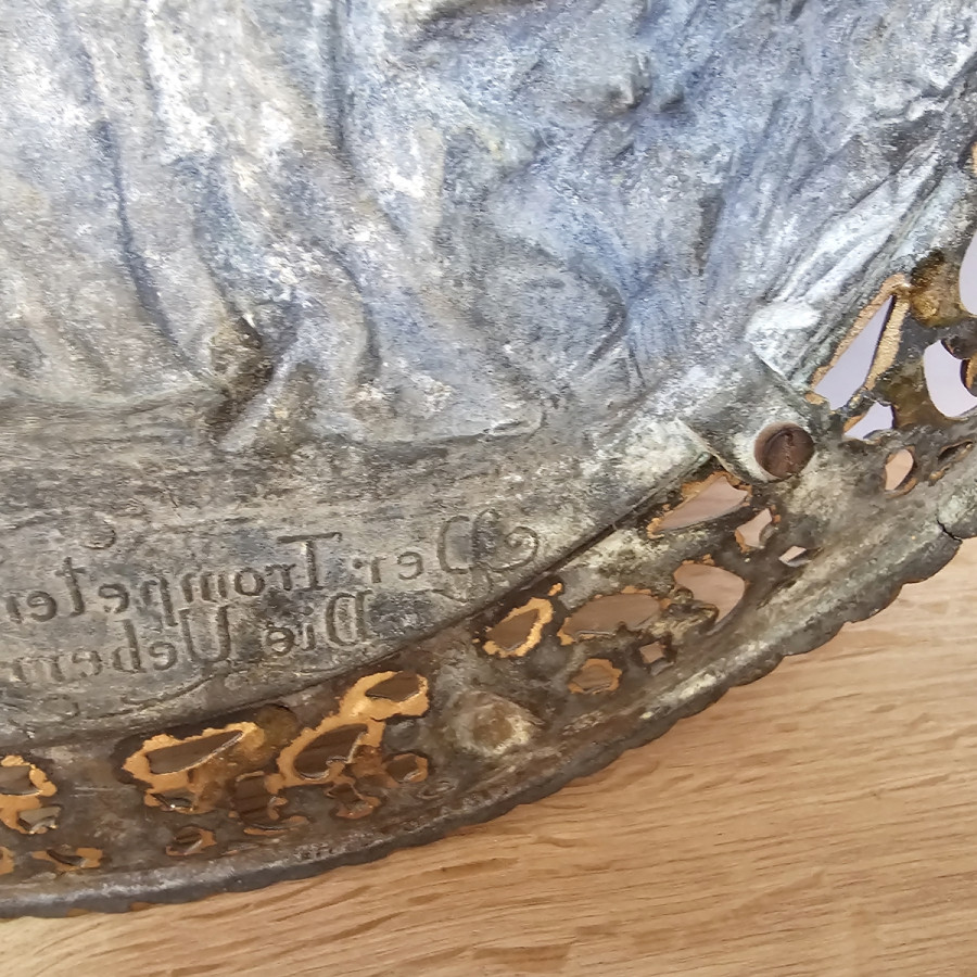 Relief  Plate “Trumpeter of Säckingen – The Surprise