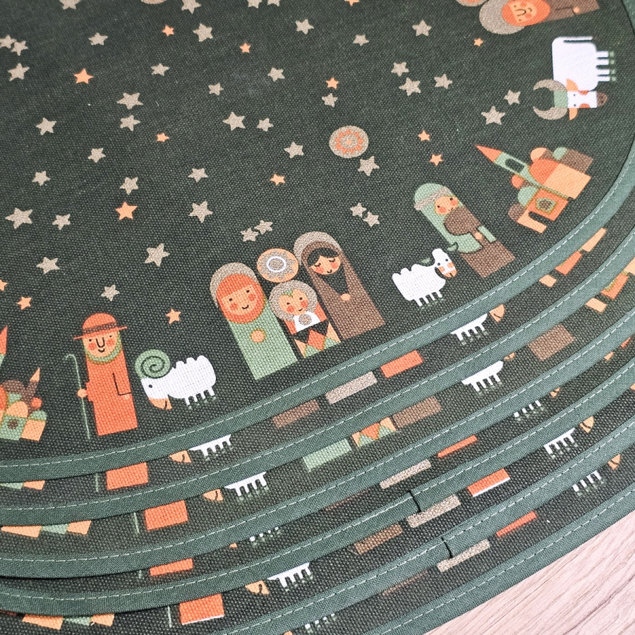 Södahl Platzdeckchen Set Bethlehem 70er