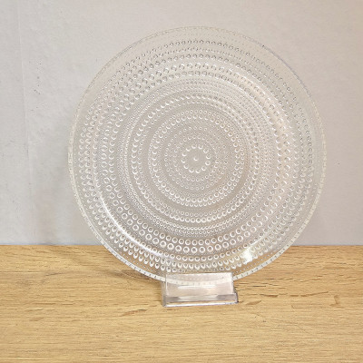 Iittala Tauperle Gebäckteller 25 cm Transparent Kastehelmi