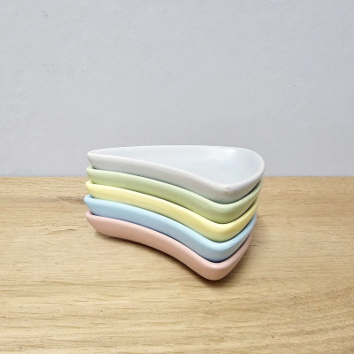 Cortendorf · 5er-Set Dip Schälchen · pastell · 50er Jahre · Form 5314 · Vintage