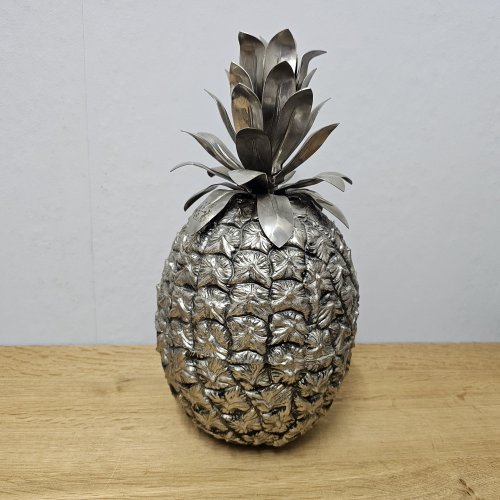 Ananas Eiswürfelbehälter von Hans Turnwald für Freddotherm , 1970er Jahre - Hollywood Regency - Vintage Bar Zubehör