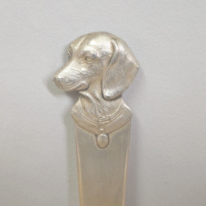 WMF Brieföffner 1920er mit Hundekopf