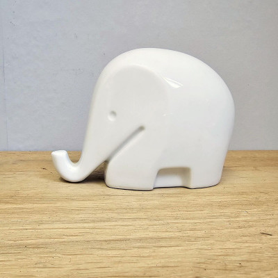 Drumbo Elefant Spardose aus Porzellan – Hoechst, Bernd Diefenbach 1972