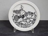 Künstlerteller Rosenthal Studio-Linie – Björn Wiinblad 70er